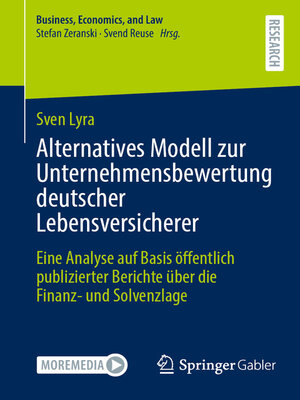 cover image of Alternatives Modell zur Unternehmensbewertung deutscher Lebensversicherer